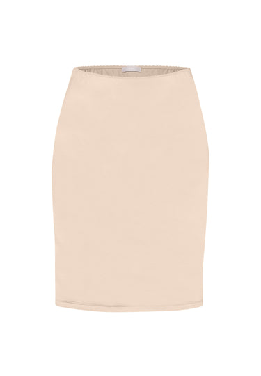 71064 Satin Deluxe Half Slip - 858 Natural